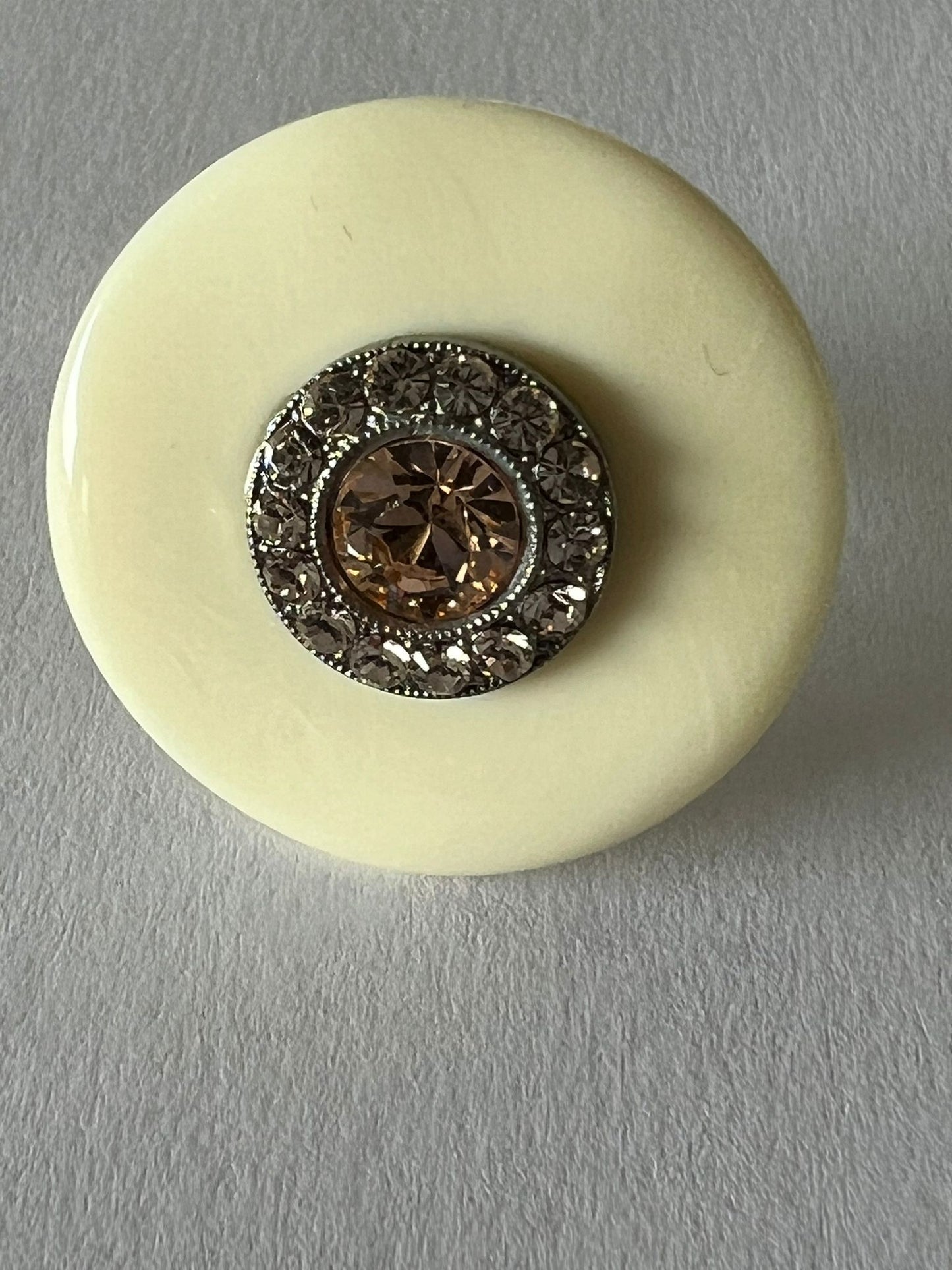 9715 Vintage Swarovski Kristallen Ring 27mm