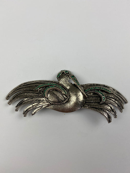 2399 Vintage Swarovski Kristallen Gürtelschnalle 130mm