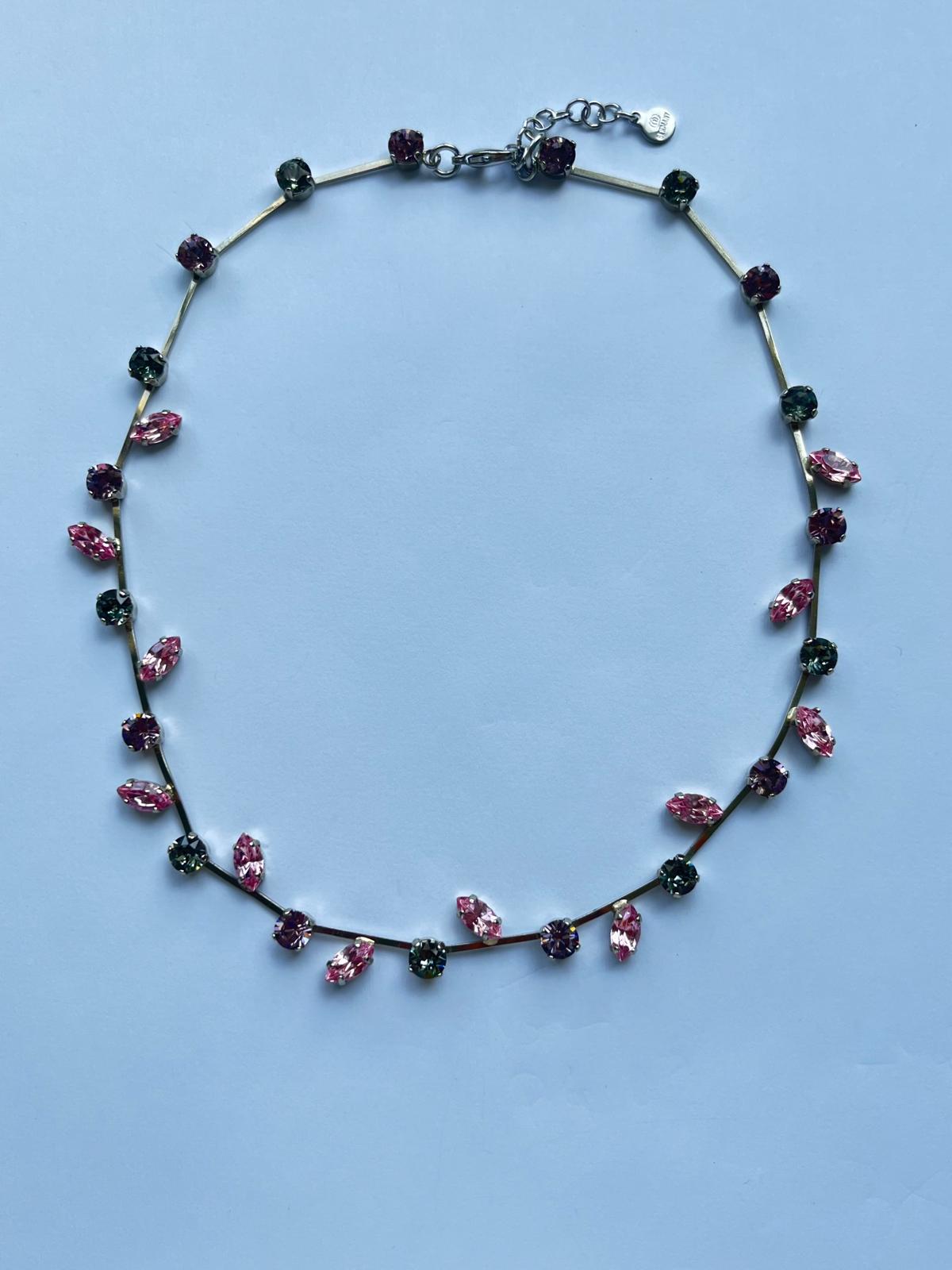 6127 Vintage Swarovski Kristallen Halsketten 41mm