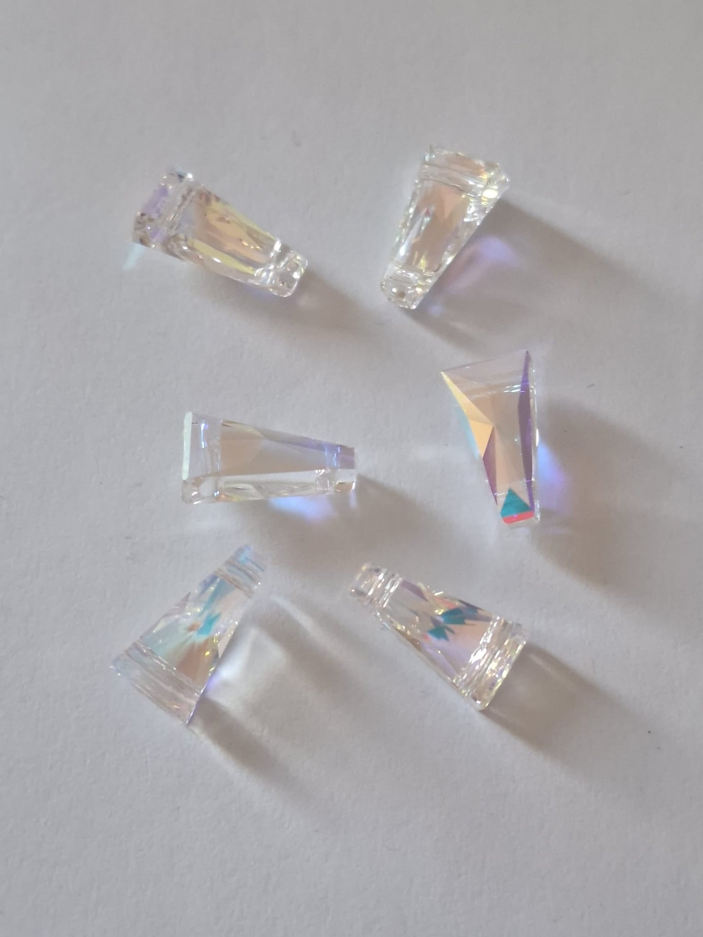 Swarovski® Beads Keystone Crystal Aurore Boreale 13mm