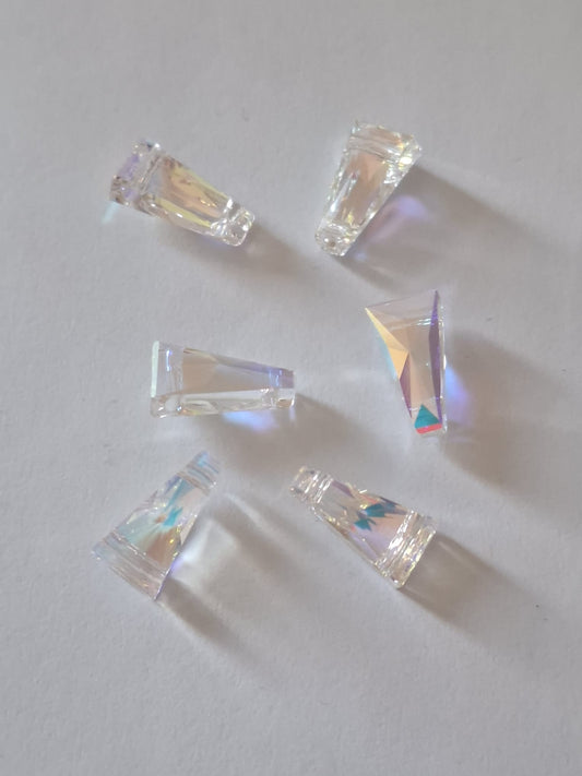 Swarovski® Beads Keystone Crystal Aurore Boreale 13mm