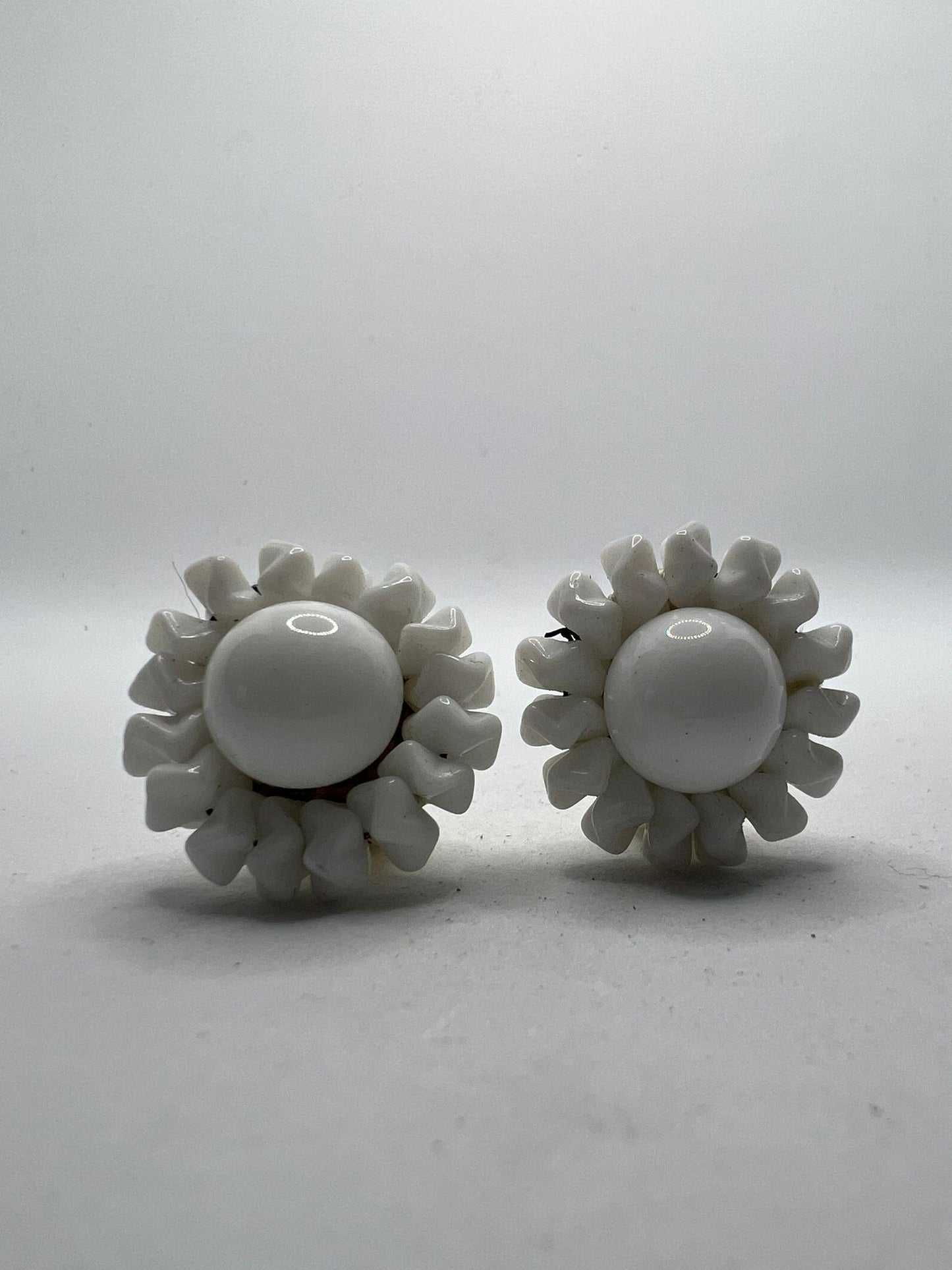 30511 Vintage Perlen Ohrclip 25mm