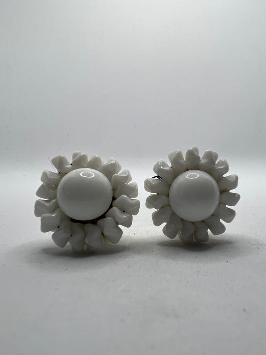 30511 Vintage Perlen Ohrclip 25mm