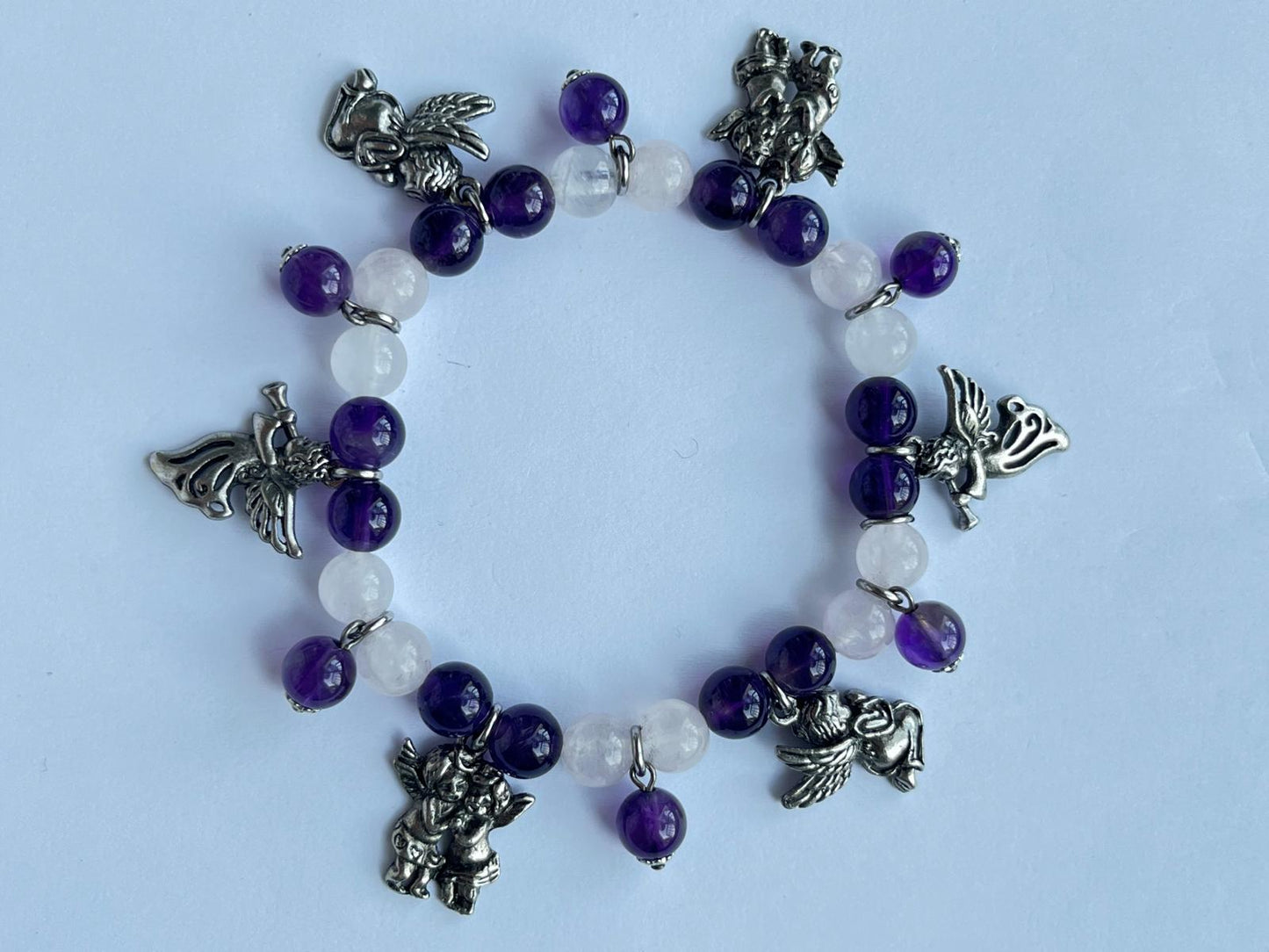 7924 Vintage Swarovski Kristallen Charm Armband 20cm