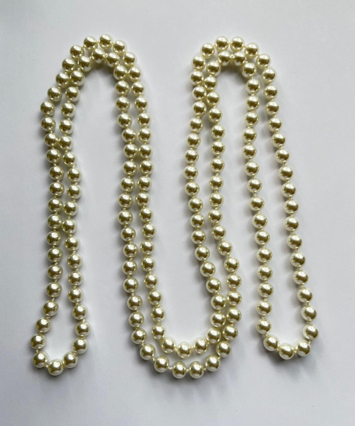 6212 Vintage Swarovski Kristallen Perlenkette 146cm