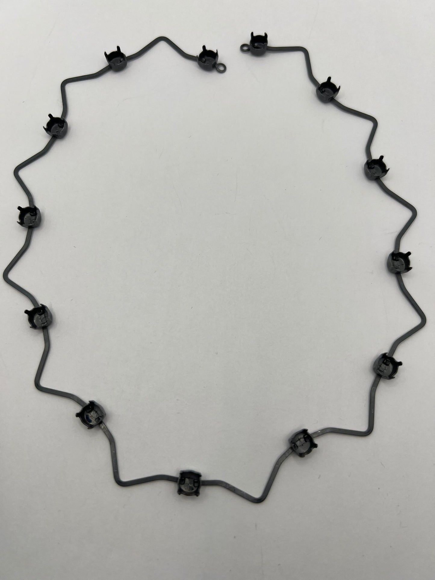 6483 Vintage leerer Kette zum Befüllen mit Swarovski Kristallen 41cm