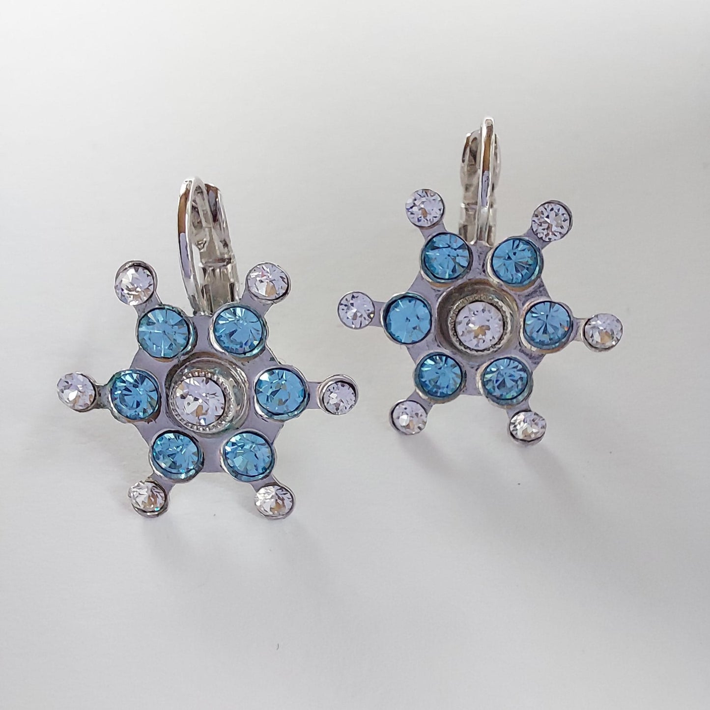 3301 Vintage-Ohrringe mit Swarovski Pearls 23mm