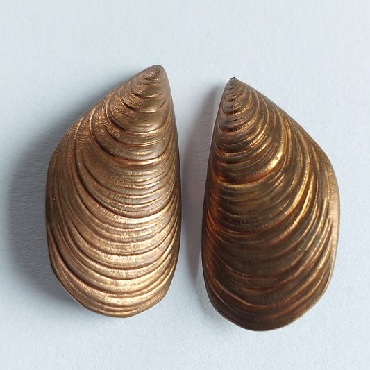 4326 Knopfe mit Swarovski Kristallen 41x20mm