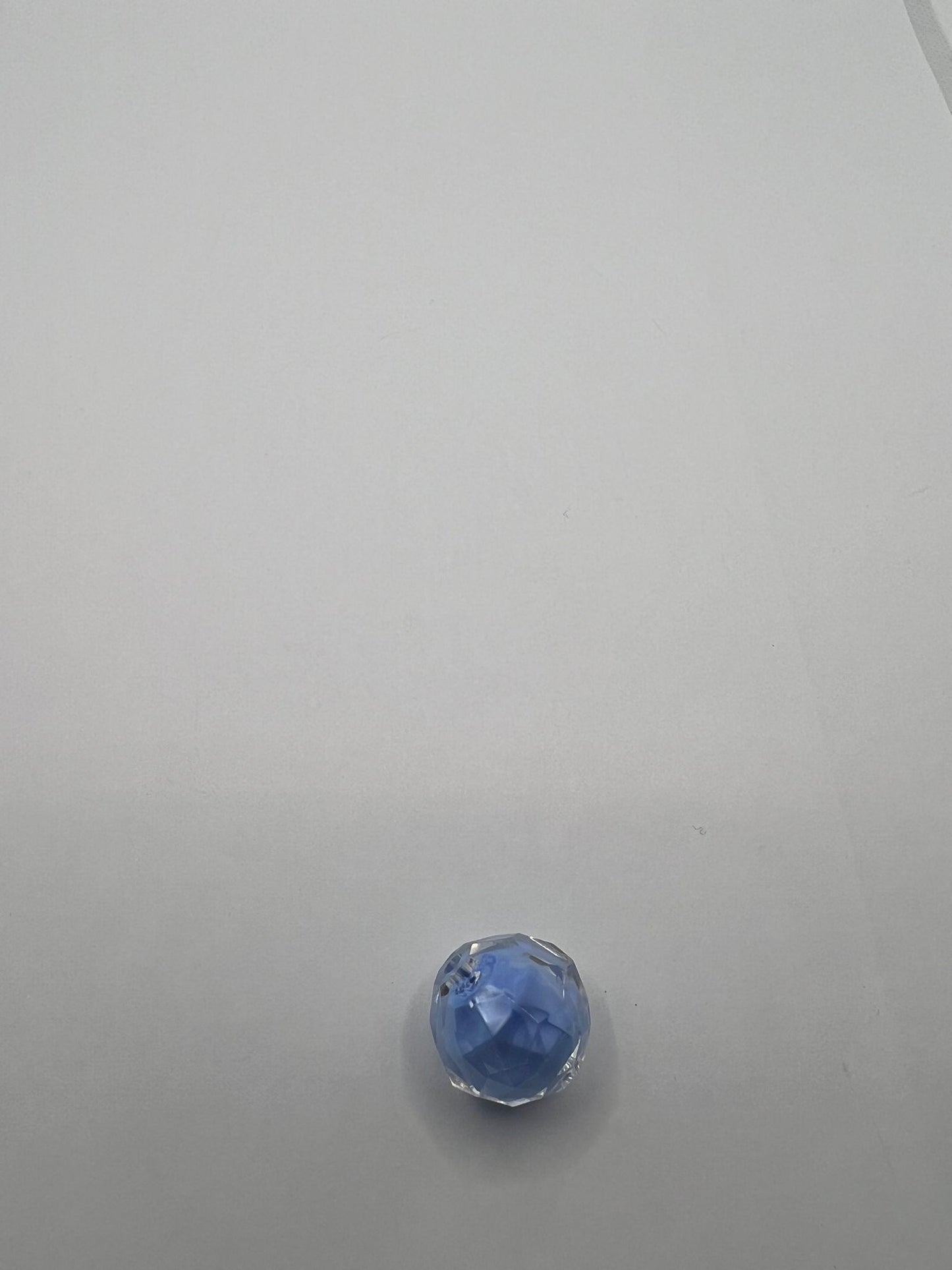 5978 Vintage Kunststoff Perle 19mm
