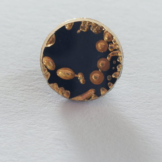 4175 Knopfe mit Swarovski Kristallen 11mm