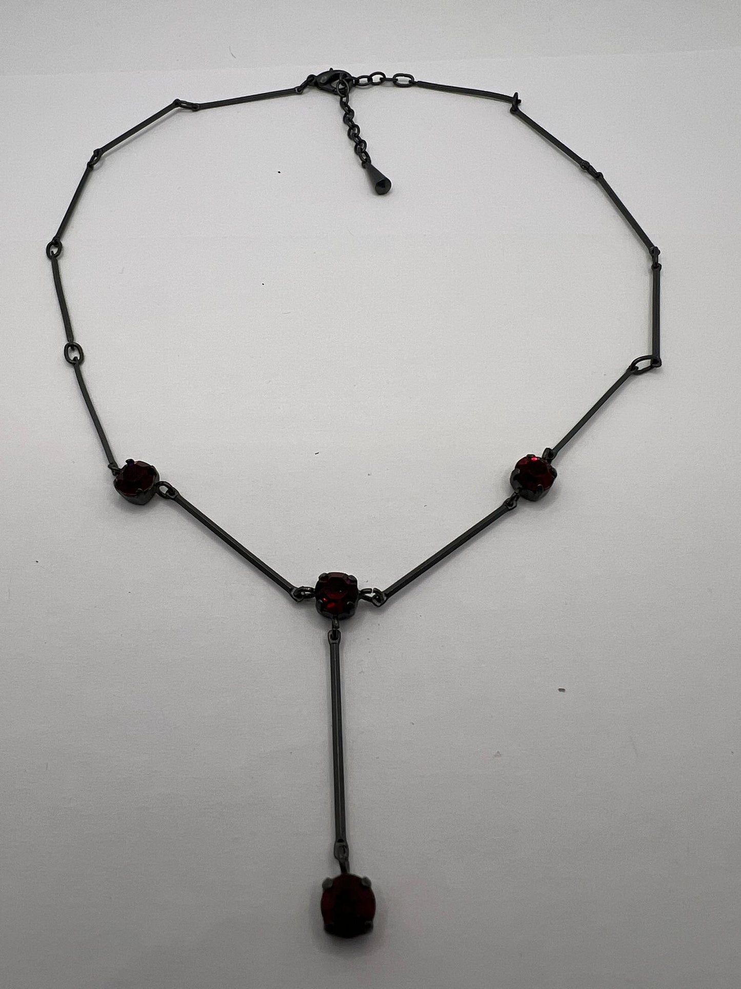 6469 Vintage Swarovski Kristallen Halskette 42cm