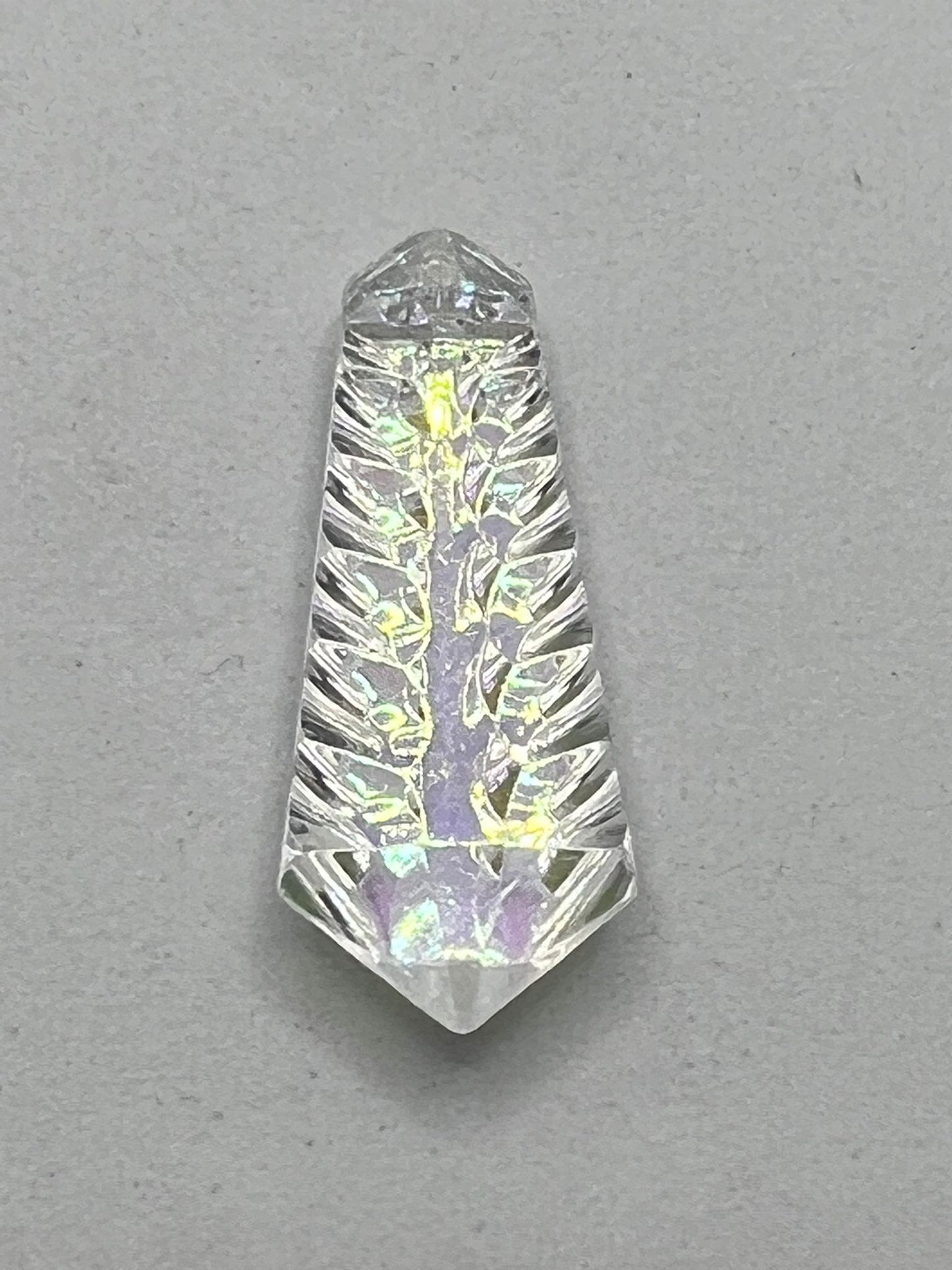 59258 Vintage Kunststoff Perle 32mm