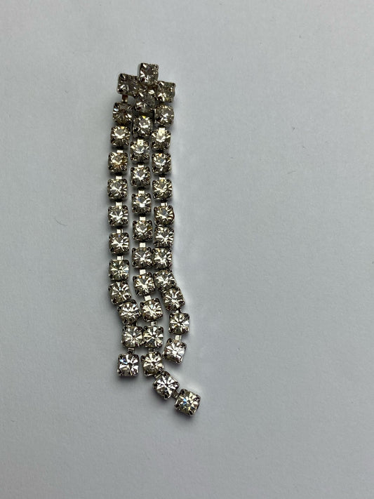 30466 Vintage Swarovski Kristallen Ohrclip 79mm