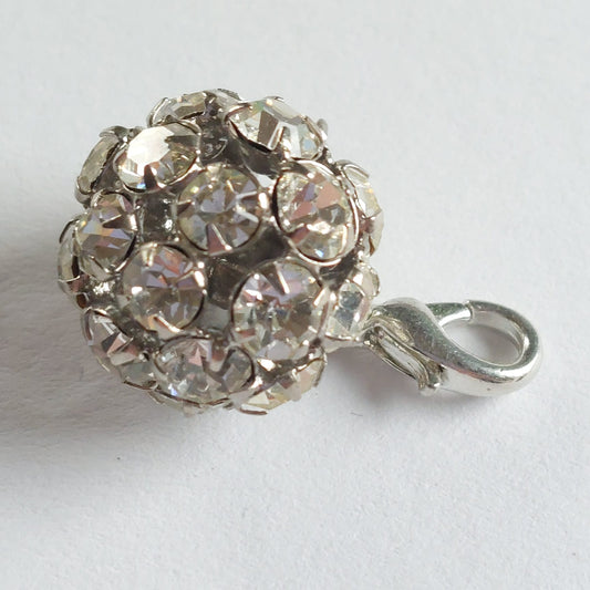 Accessoire-Anhänger mit Swarovski Kristallen 17,4mm