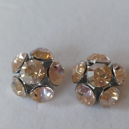 3879 Vintage Earring mit Swarovski Crystals