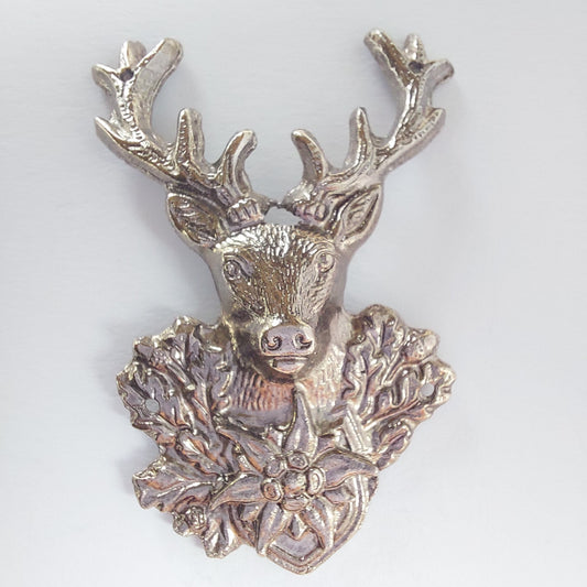 Hirsch Trachtenanhänger zum Nähen 55×35mm