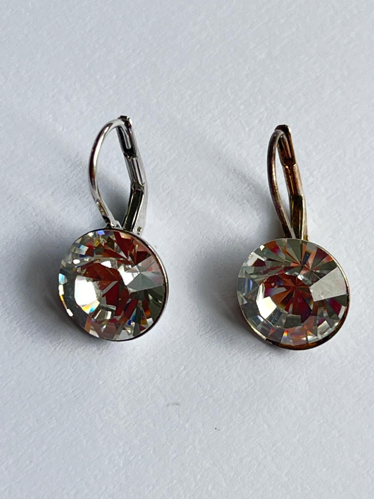 3113 Vintage Swarovski Kristallen Ohrhänger 9mm