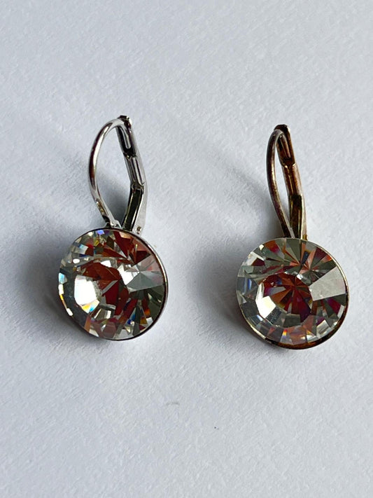 3113 Vintage Swarovski Kristallen Ohrhänger 9mm