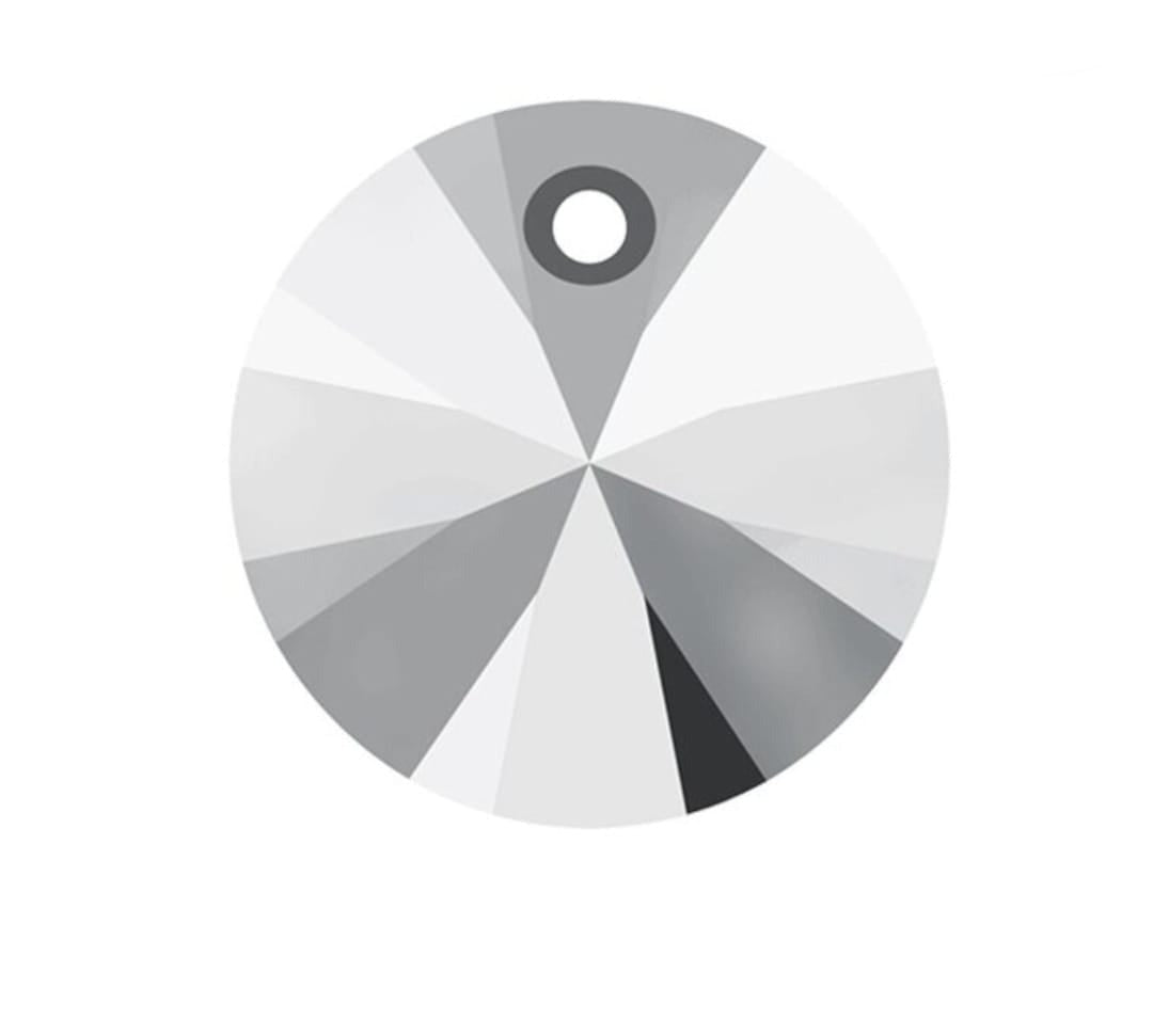 Swarovski® Anhänger Xilion Light Chrome 8mm
