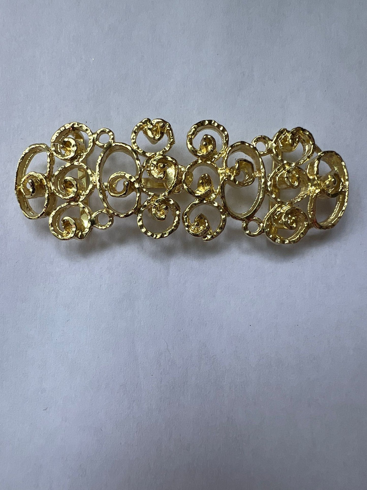 2341 Vintage Swarovski Kristallen Gürtelschnalle 80mm