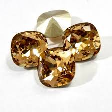 Swarovski® Fancy Cushion Square Light Colorado Topaz 10mm