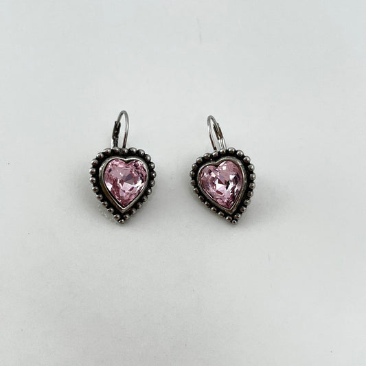 30319 Vintage Swarovski Kristallen Ohrringe 17mm