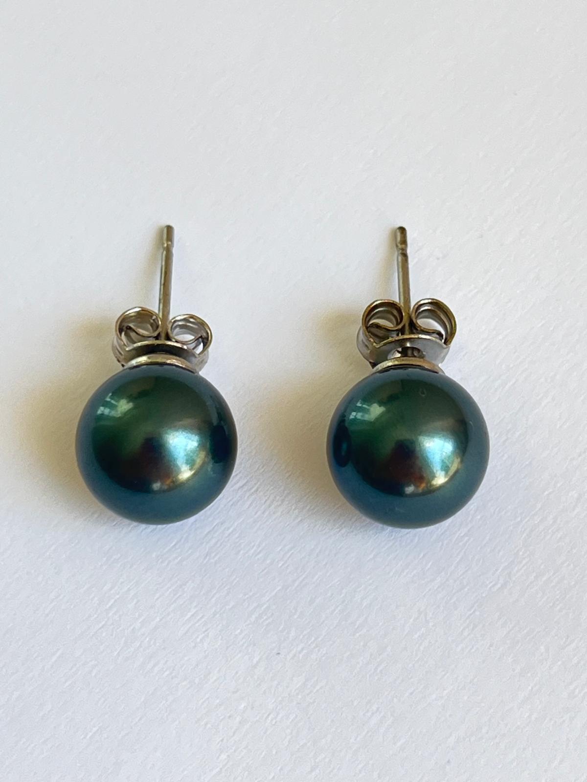 3045 Vintage Swarovski Kristallen Ohrstecker 9mm