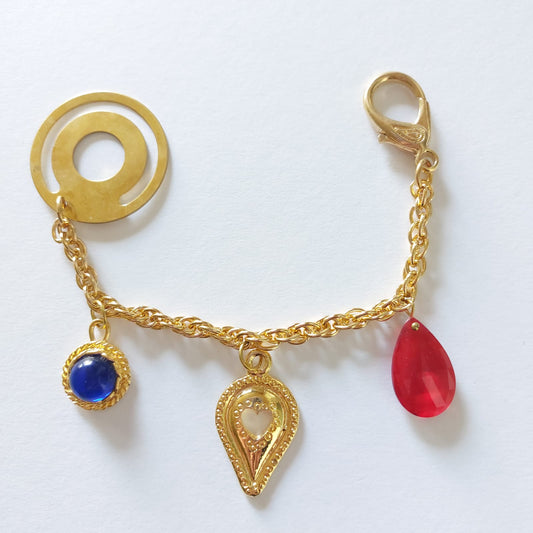 Herz und Tropfen Taschenanhänger 16cm