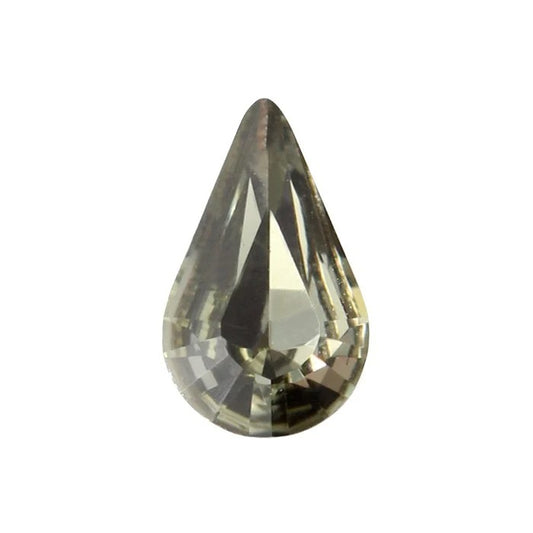 Swarovski® Fancy Pear Black Diamond 13mm