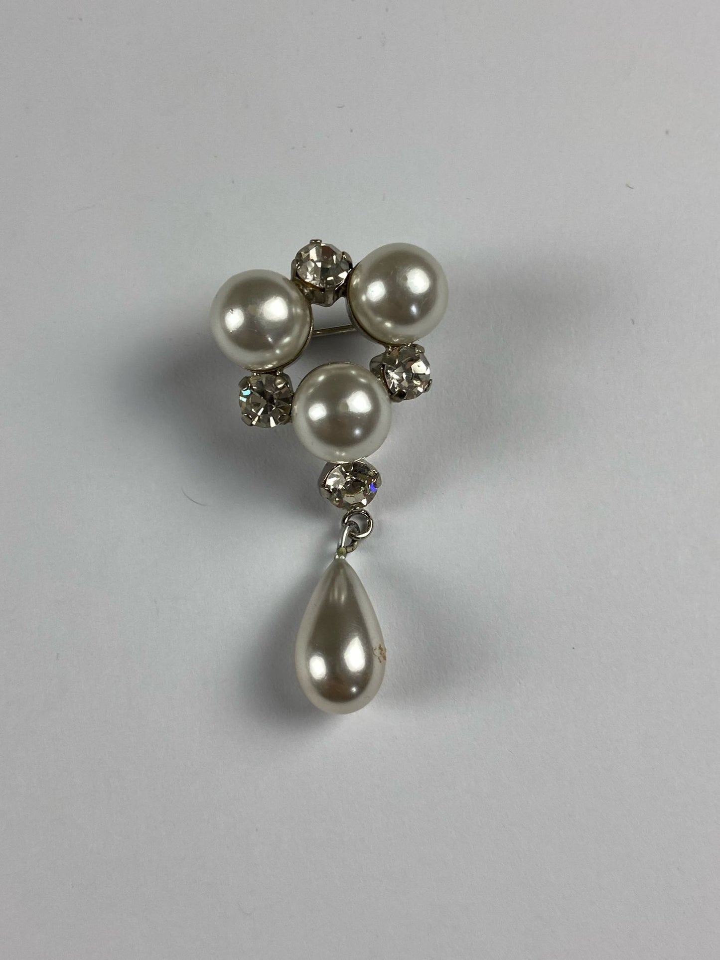8751 Vintage Swarovski Kristallen Brosche 36mm