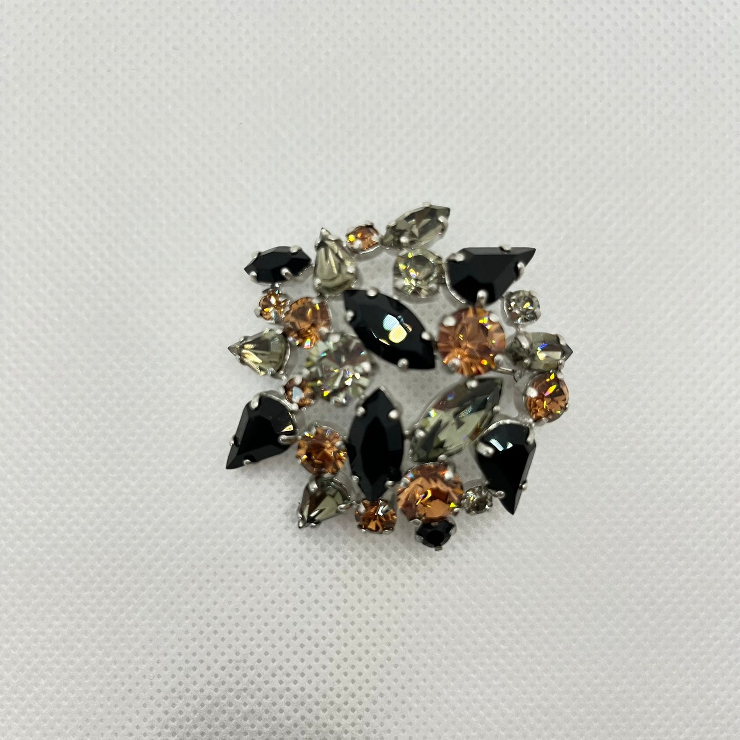 8798 Vintage Swarovski Kristallen Brosche 48mm