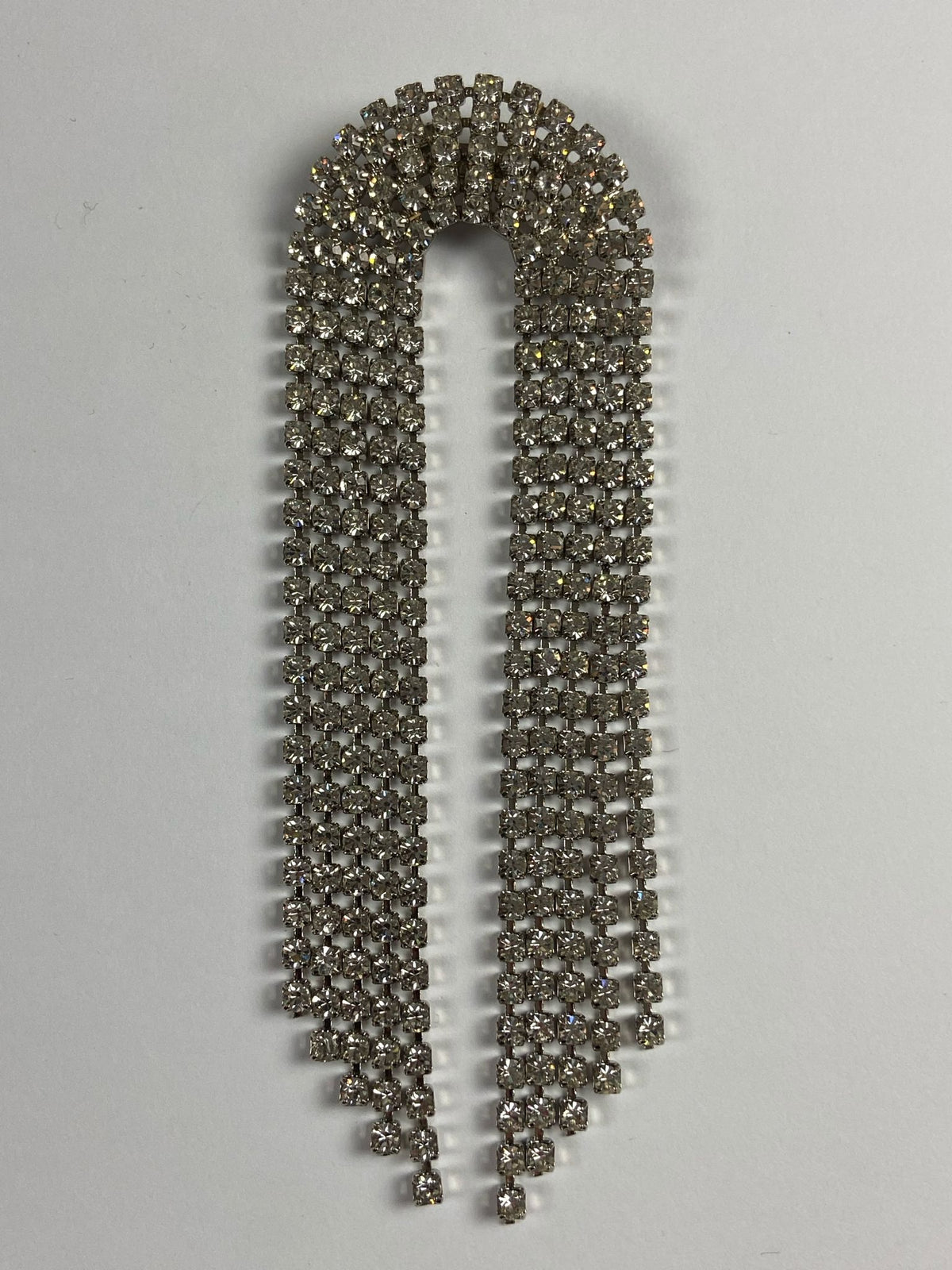 8660 Vintage Swarovski Kristallen Brosche 129mm