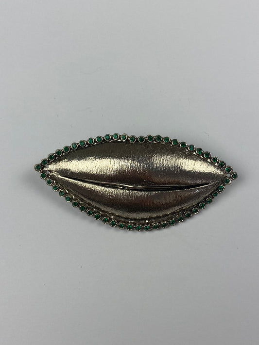 2385 Vintage Swarovski Kristallen Gürtelschnalle 94mm