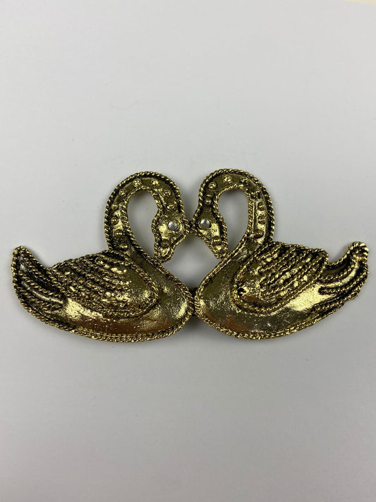 2393 Vintage Swarovski Kristallen Gürtelschnalle 127mm