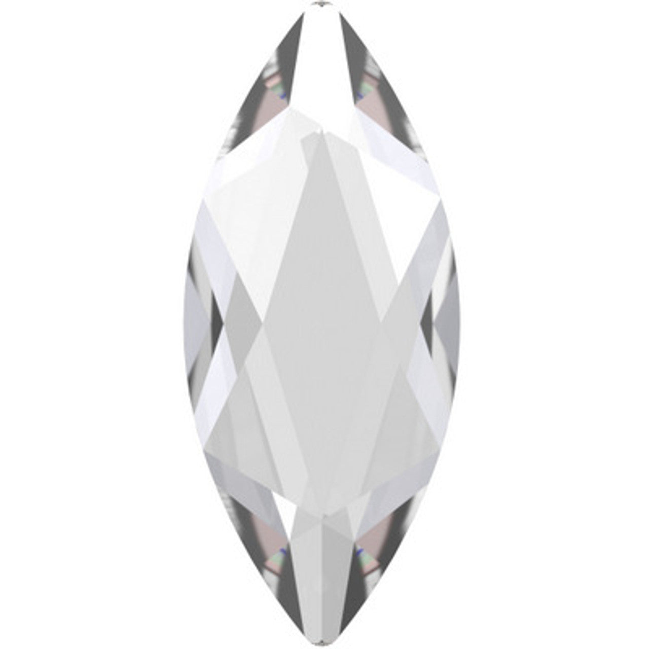 Swarovski® Nail Crystals Flatback Marquise Crystal 8mm