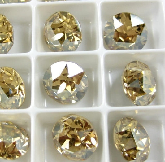 Swarovski® Chaton Golden Shadow PP31