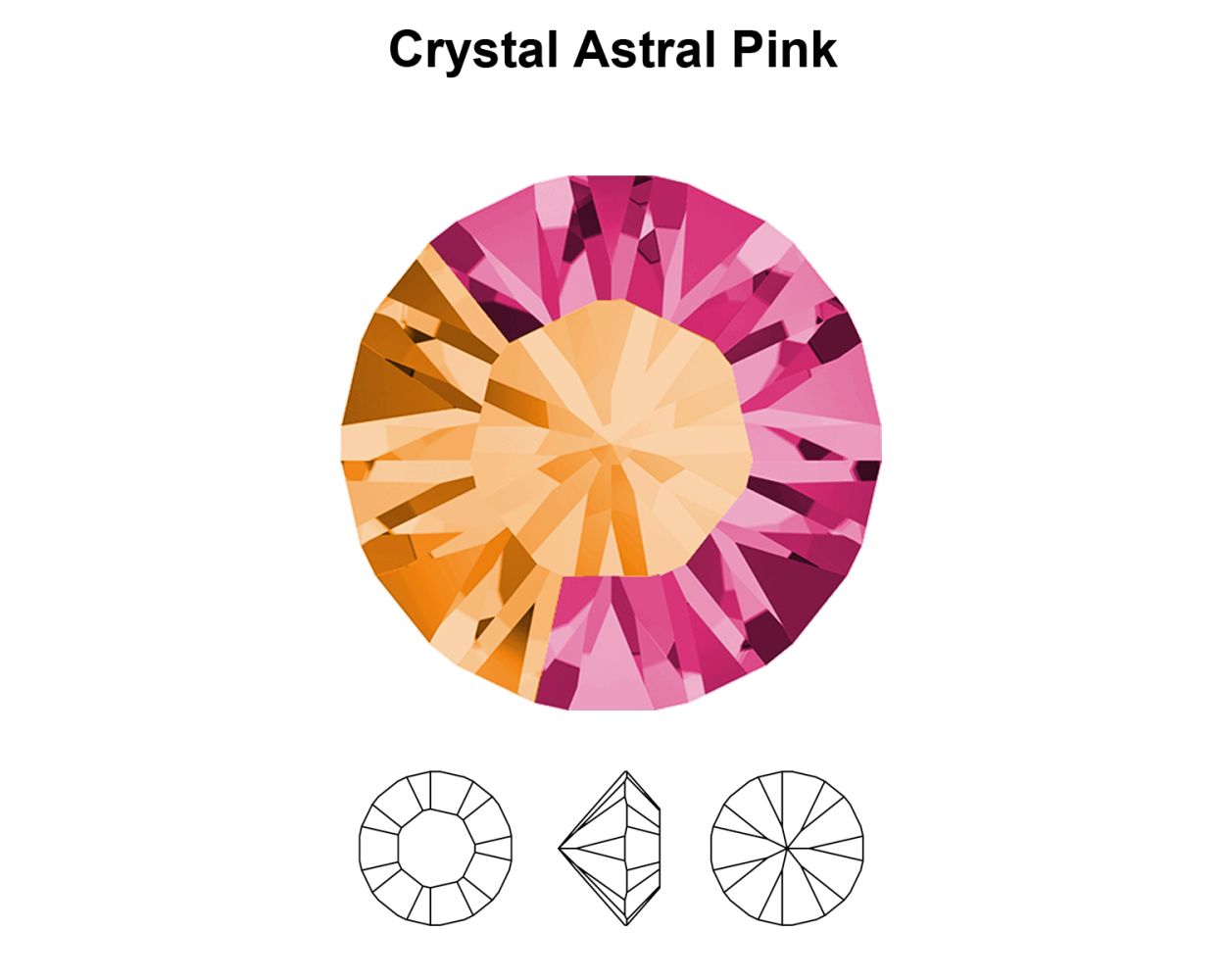 Swarovski® Chaton Astral Pink SS29