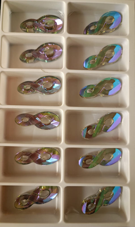 Swarovski® Anhänger Infinity Pendant Paradise Shine 26mm