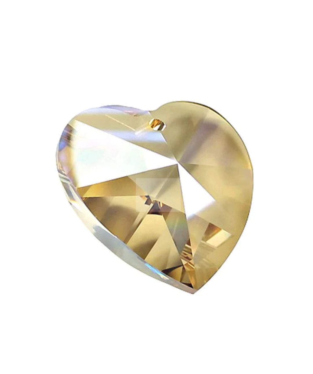 Swarovski® Anhänger Heart Golden Shadow 18mm