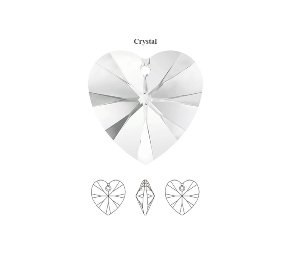 Swarovski® Anhänger Heart Crystal 18mm