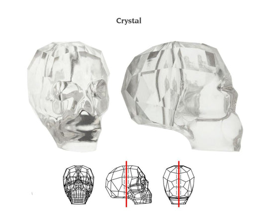 Swarovski® Beads Skull Crystal 19mm