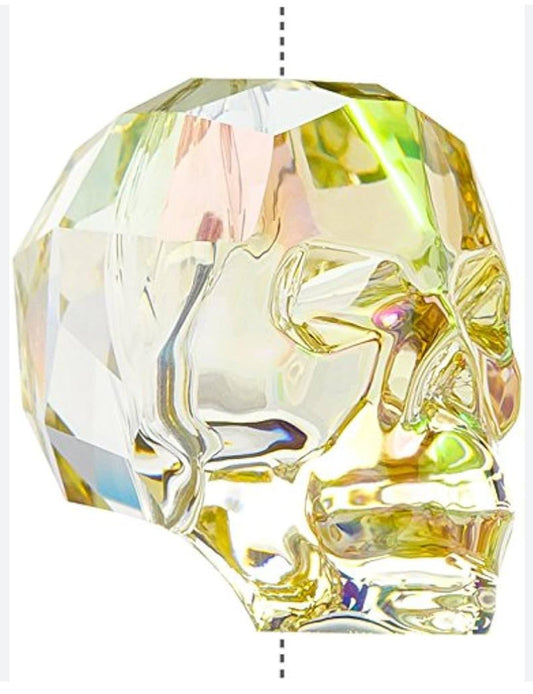Swarovski® Beads Skull Luminous 13mm