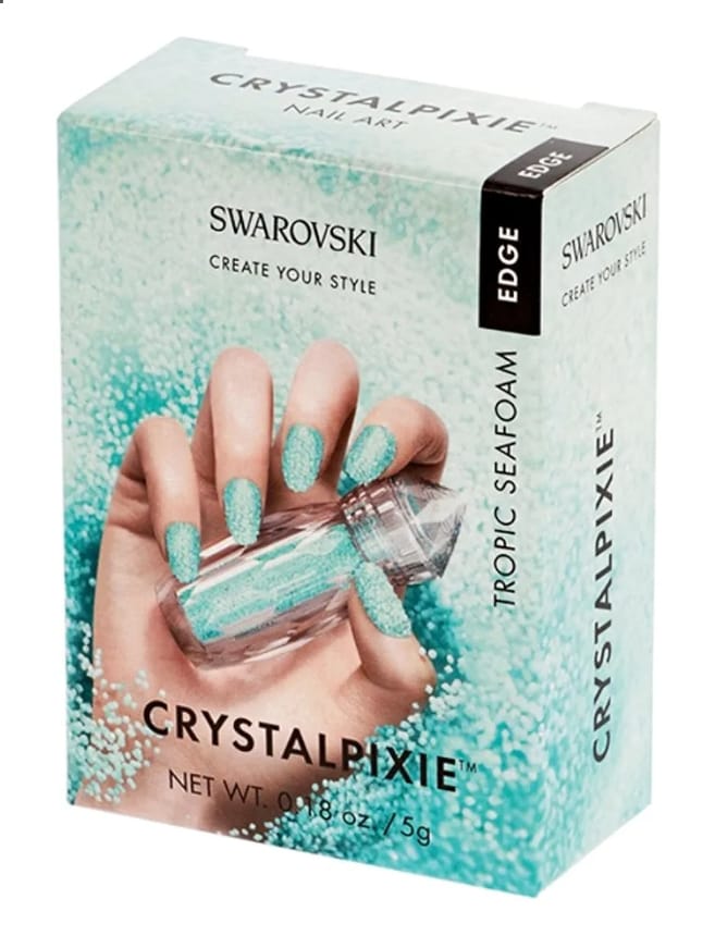 Swarovski® Crystal Pixies Edge-Pure Crystals Tropic Seafoam