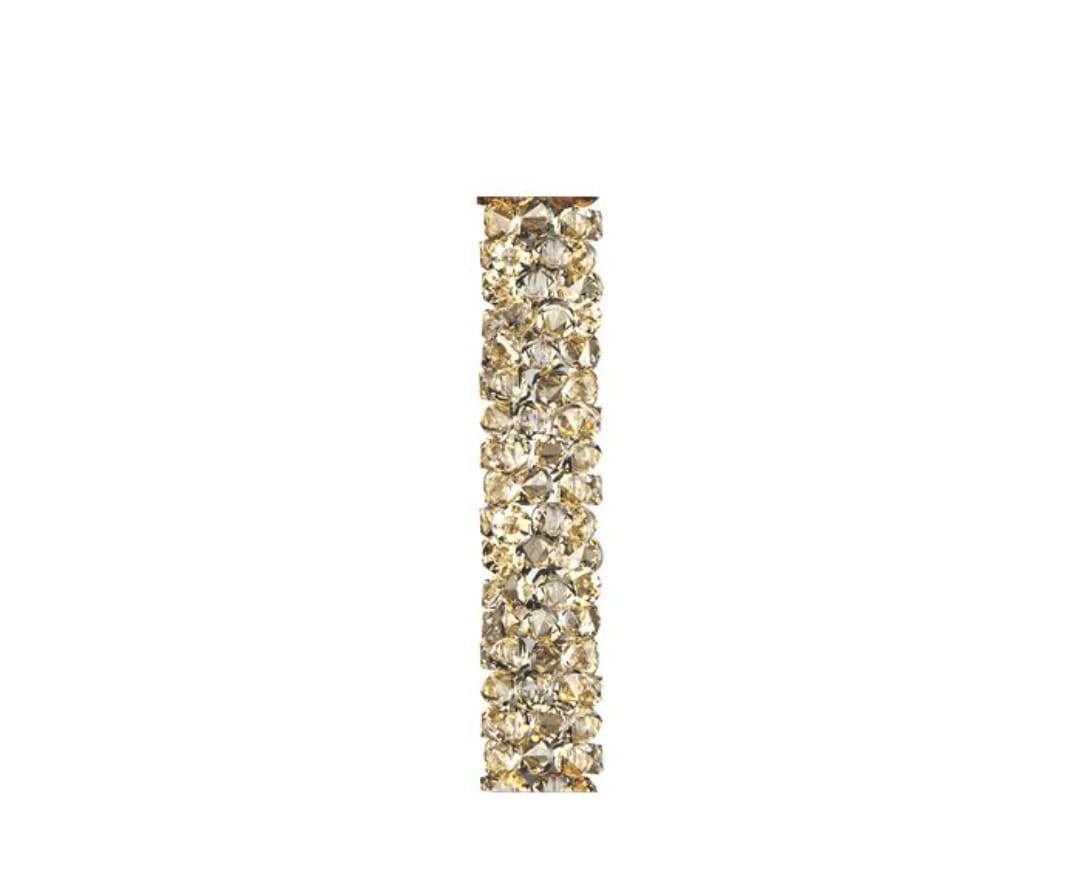 Swarovski® Beads Fine Rocks Tube Golden Shadow 30x6.7mm