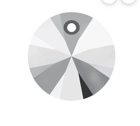 Swarovski® Anhänger Xilion Light Chrome 6mm