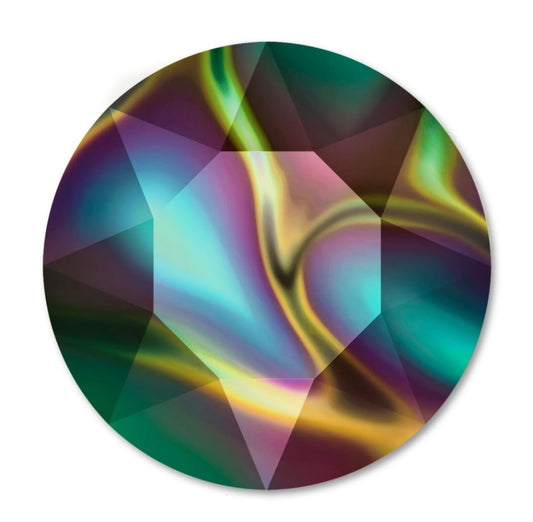 Swarovski® Chaton Dark Rainbow SS39