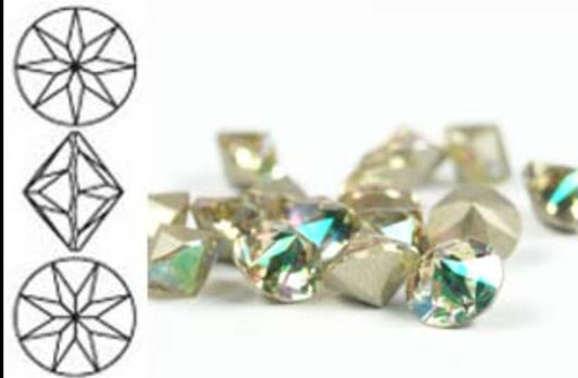 Swarovski® Pointed Chaton Luminous Green SS29