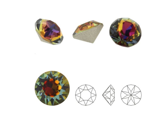 Swarovski® Chaton Volcano SS39