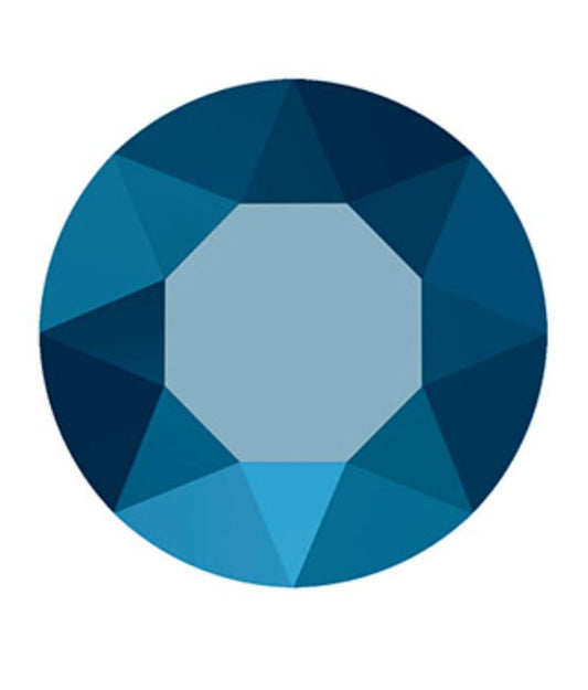 Swarovski® Chaton Metallic Blue SS34