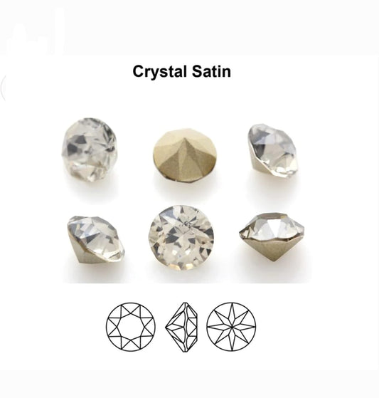 Swarovski® Chaton Crystal Satin PP2